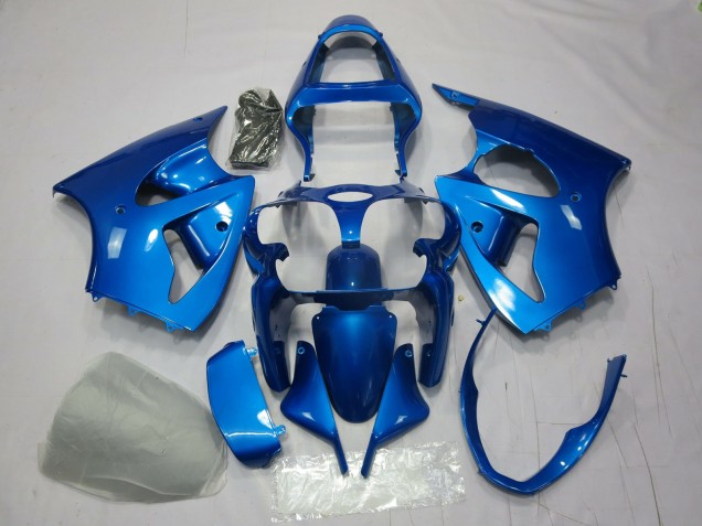 00-02 Azul Kawasaki ZX6R Carenados Moto