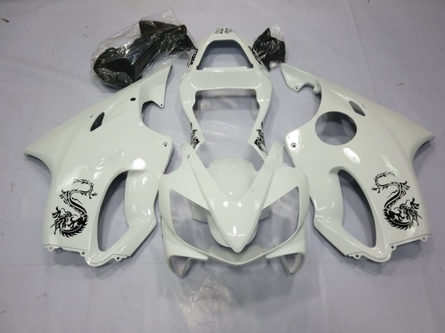 01-03 Dragón Blanco Honda CBR600 F4i Carenados Moto