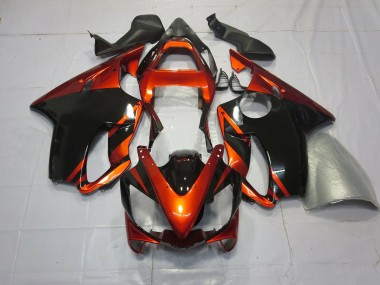 01-03 Naranja Intenso & Negro Honda CBR600 F4i Carenados Moto