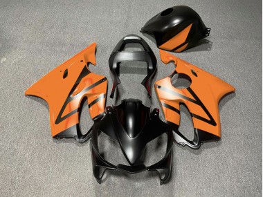 01-03 Negro Mate & Naranja Honda CBR600 F4i Carenados Moto