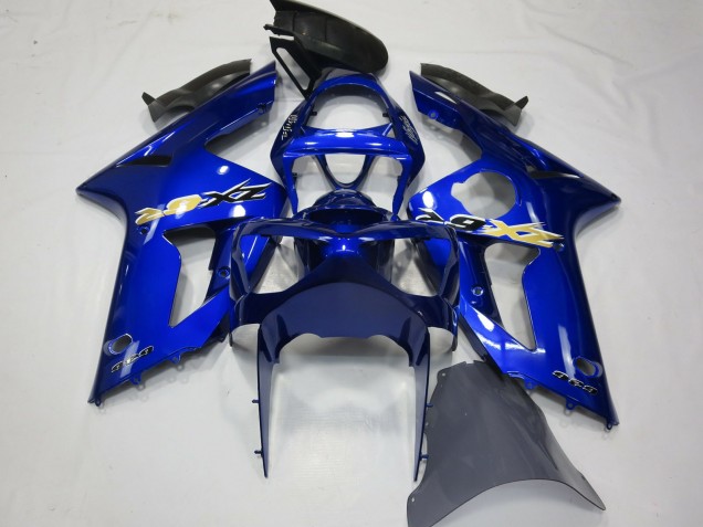 03-04 Estilo Azul OEM Kawasaki ZX6R Carenados Moto