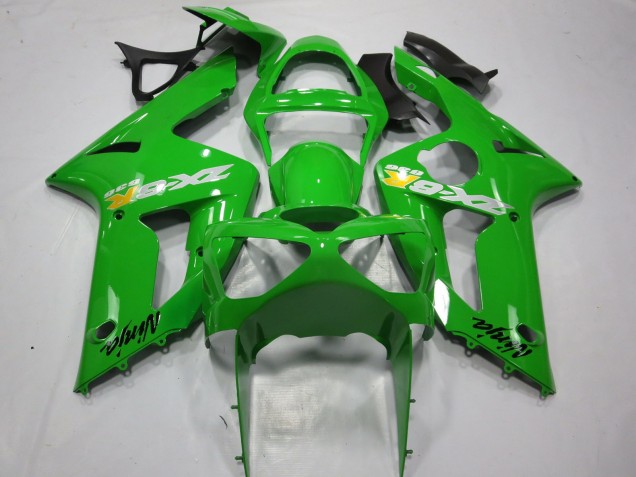 03-04 Estilo Verde OEM Kawasaki ZX6R Carenados Moto