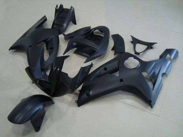 03-04 Negro Mate Kawasaki ZX6R Carenados Moto