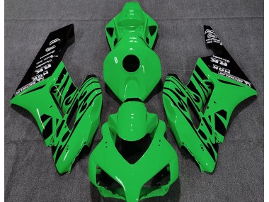 04-05 Verde Brillante Llama Honda CBR1000RR Carenados Moto