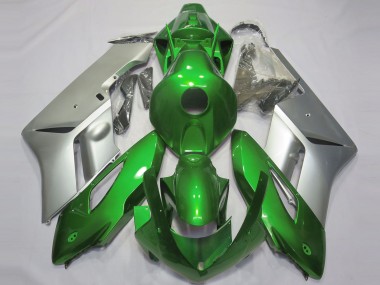 04-05 Verde Brillante & Plata Honda CBR1000RR Carenados Moto