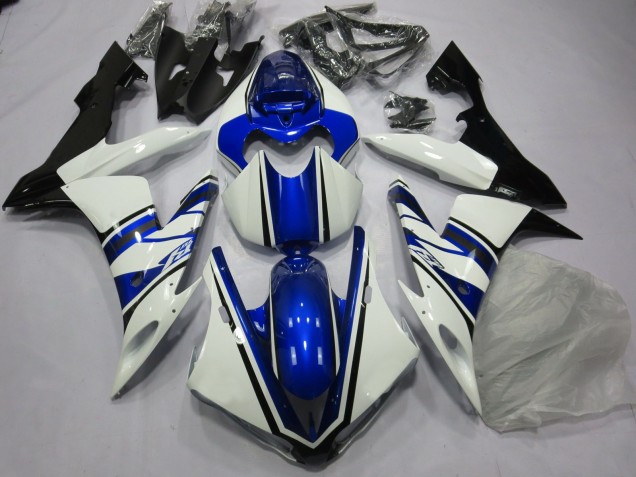 04-06 Especial Azul & Blanco Yamaha R1 Carenados Moto