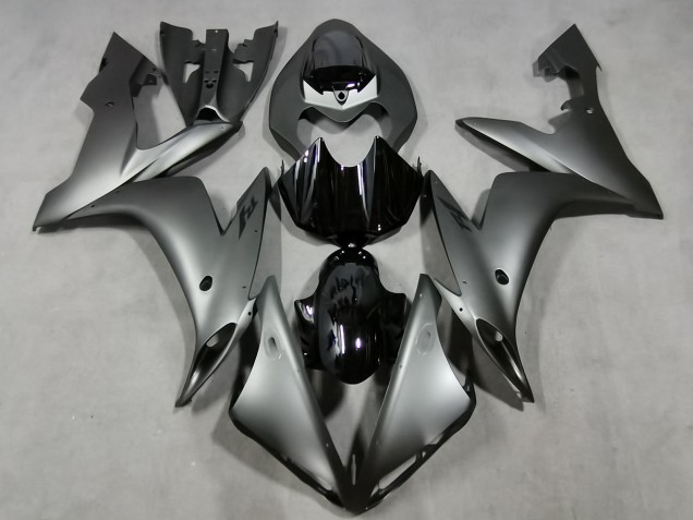 04-06 Gris Mate & Negro Brillante Yamaha R1 Carenados Moto