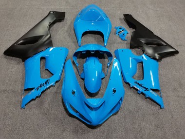 05-06 Azul Vibrante Kawasaki ZX6R Carenados Moto