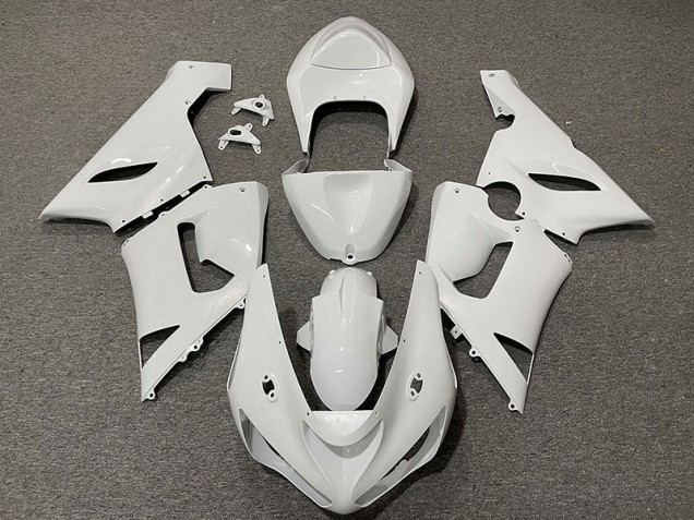 05-06 Blanco Brillante Kawasaki ZX6R Carenados Moto