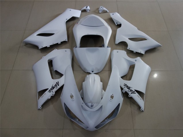 05-06 Blanco Mate Kawasaki ZX6R Carenados Moto