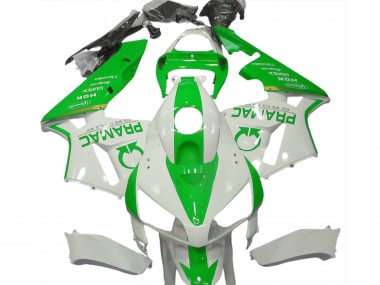 05-06 Verde Claro & Blanco Pramac Honda CBR600RR Carenados Moto