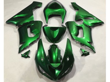 05-06 Verde Metalizado Kawasaki ZX6R Carenados Moto