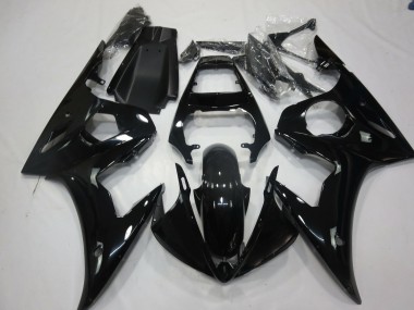 05 Negro Brillante Yamaha R6 Carenados Moto