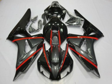 06-07 Plata & Negro Honda CBR1000RR Carenados Moto