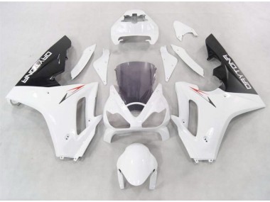 06-08 Blanco Con Bajos Negros Triumph Daytona 675 Carenados Moto