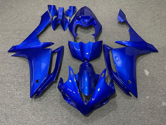 07-08 Azul Brillante Yamaha R1 Carenados Moto