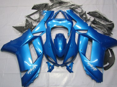 07-08 Azul Claro Kawasaki ZX6R Carenados Moto