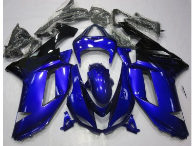 07-08 Brillante Azul & Negro Kawasaki ZX6R Carenados Moto