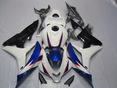 07-08 Estilo Azul Blanco OEM Honda CBR600RR Carenados Moto