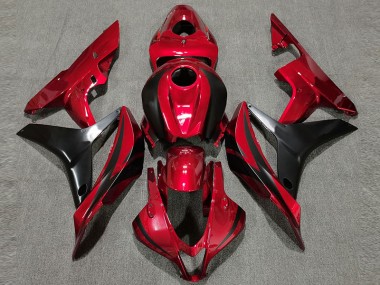 07-08 Estilo Rojo Intenso OEM Honda CBR600RR Carenados Moto