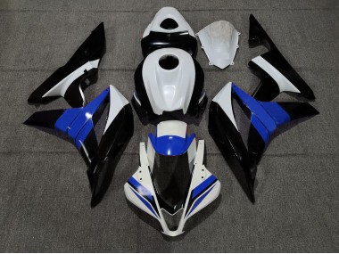 07-08 Negro Blanco & Azul Honda CBR600RR Carenados Moto