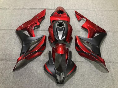 07-08 Rojo Intenso & Negro Mate Honda CBR600RR Carenados Moto