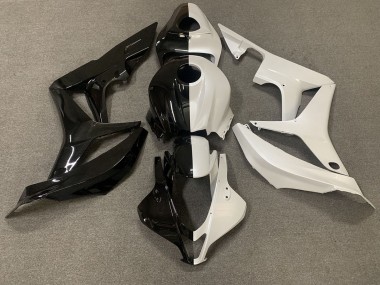 07-08 Split Negro Brillo / Blanco Honda CBR600RR Carenados Moto