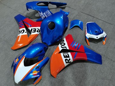 08-11 Estilo Azul Perla Repsol Honda CBR1000RR Carenados Moto