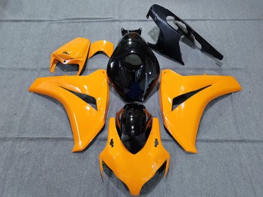 08-11 Naranja Brillante & Negro Honda CBR1000RR Carenados Moto