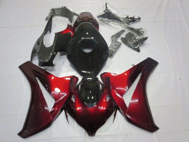 08-11 Rojo Caramelo & Negro Honda CBR1000RR Carenados Moto