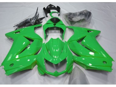 08-12 Verde Brillante Kawasaki Ninja 250 Carenados Moto