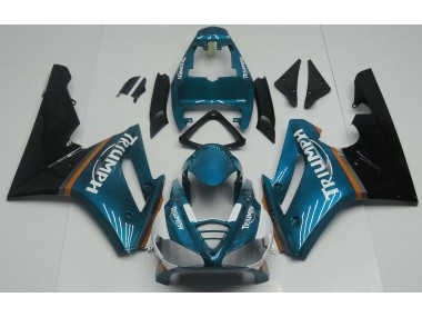 09-12 Azul Claro Brillante Triumph Daytona 675 Carenados Moto