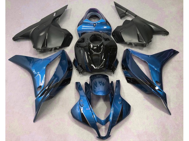 09-12 Azul Claro Con Negro Honda CBR600RR Carenados Moto