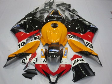 09-12 Naranja Claro Repsol Honda CBR600RR Carenados Moto