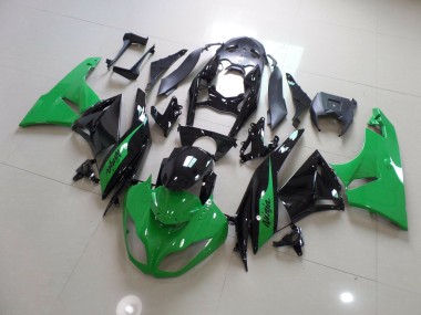 09-12 Ninja Verde Negro Kawasaki ZX6R Carenados Moto