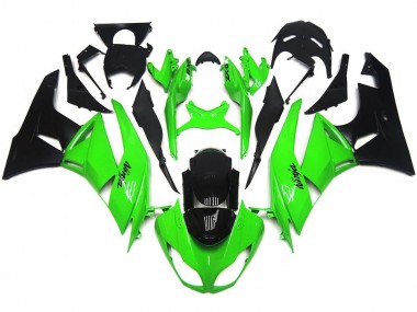 09-12 Verde Brillante Profundo Nítido Kawasaki ZX6R Carenados Moto