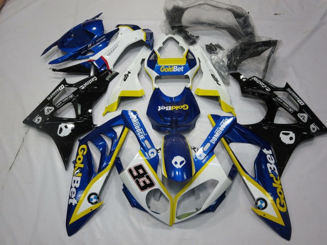 09-14 Alien Azul & Blanco BMW S1000RR Carenados Moto