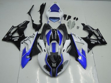 09-14 Alienígena Azul & Blanco BMW S1000RR Carenados Moto