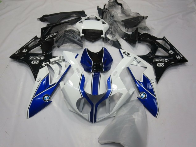 09-14 Alienígena Azul & Blanco BMW S1000RR Carenados Moto