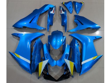 11-24 Azul Claro Brillante Suzuki GSXR 600-750 Carenados Moto