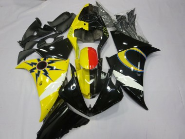 12-14 Blanco Brillante Yamaha R1 Carenados Moto