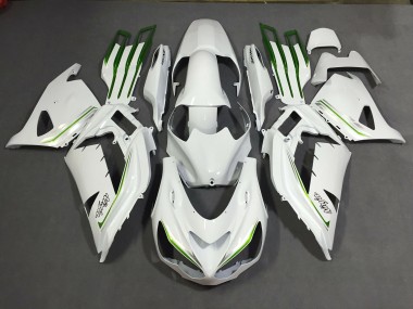 12-21 Blanco Perla Personalizado Kawasaki ZX14R Carenados Moto