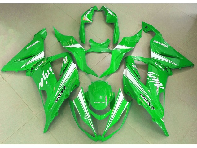 13-18 Ninja Verde Kawasaki ZX6R Carenados Moto