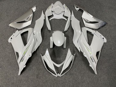 13-18 Perla Blanca Kawasaki ZX6R Carenados Moto