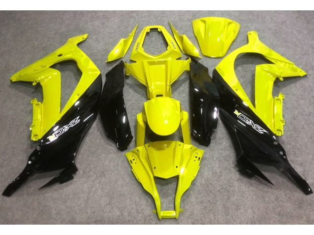 16-19 Amarillo Brillante & Negro Kawasaki ZX10R Carenados Moto