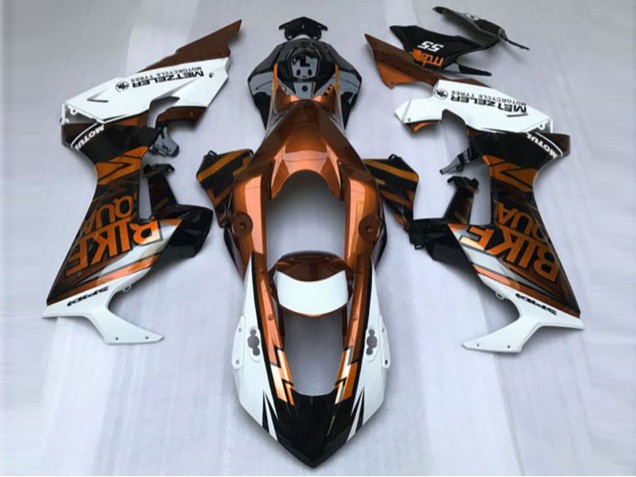 17-23 Naranja & Blanco Personalizado Honda CBR1000RR Carenados Moto