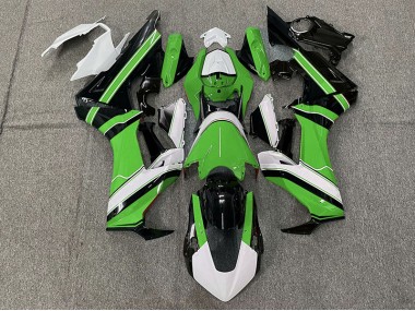 17-23 Verde Brillo Blanco & Negro Honda CBR1000RR Carenados Moto